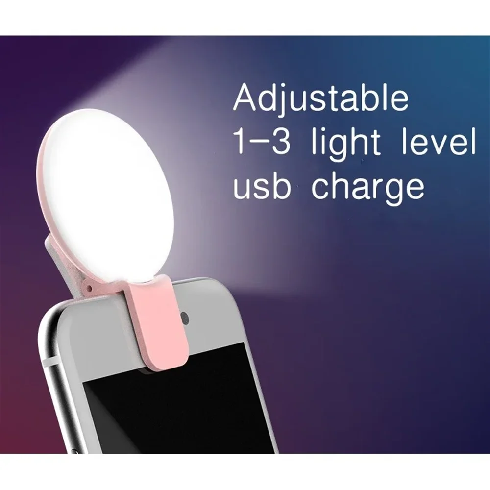 Mini Selfie Ring Light – USB Portable LED
