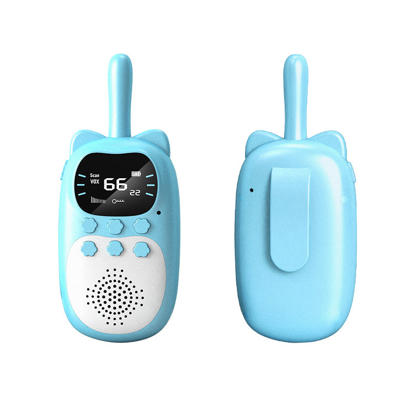 Children's Walkie Talkie Dj200 Student Wireless 3Km Wireless Parent-Child Outdoor Intercom USB Charging Toy Wholesale