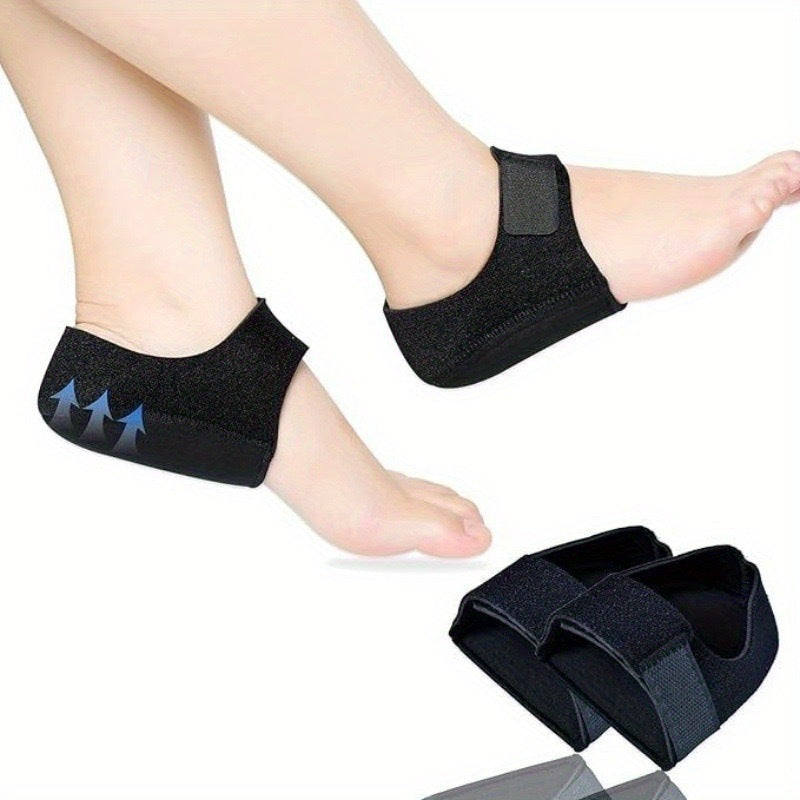 Manufacturer Cross-Border Silicone Heel Protector Velcro Heel Cover Heel Pad Shock-Absorbing Heel Protector Pad