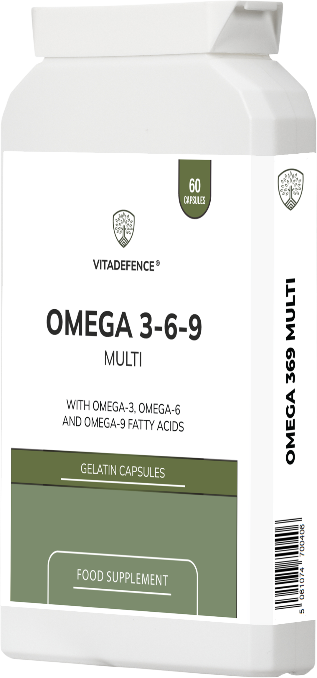 Ómega 3-6-9 Multi | 60 Cápsulas de Gelatina