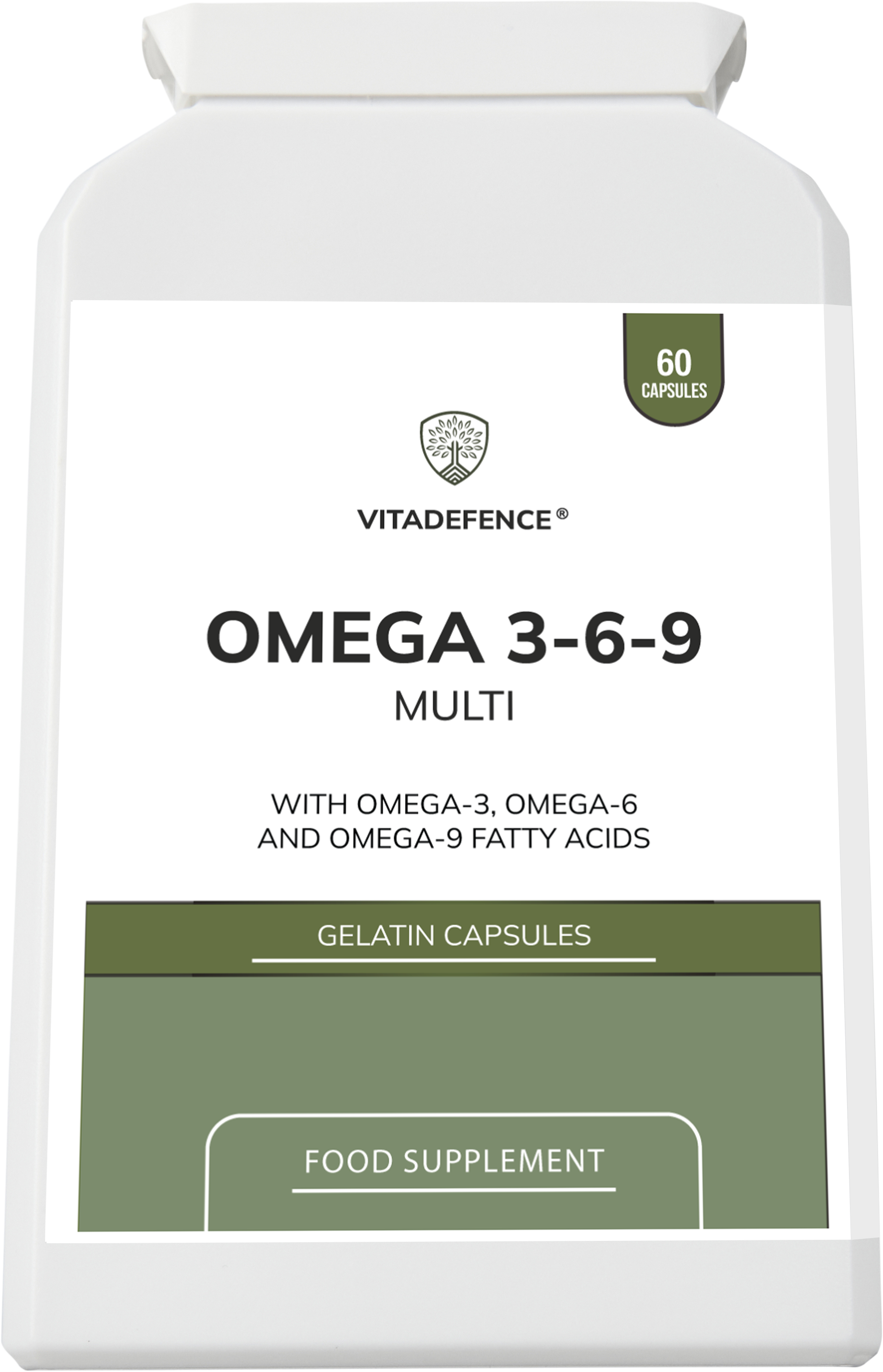 Ómega 3-6-9 Multi | 60 Cápsulas de Gelatina