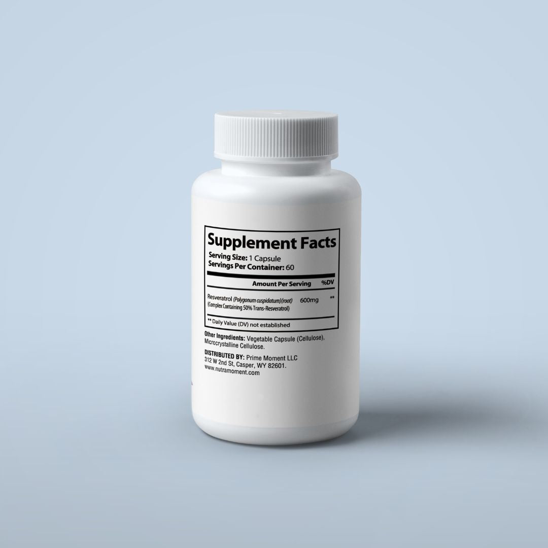 Resveratrol (600mg Trans-Resveratrol)