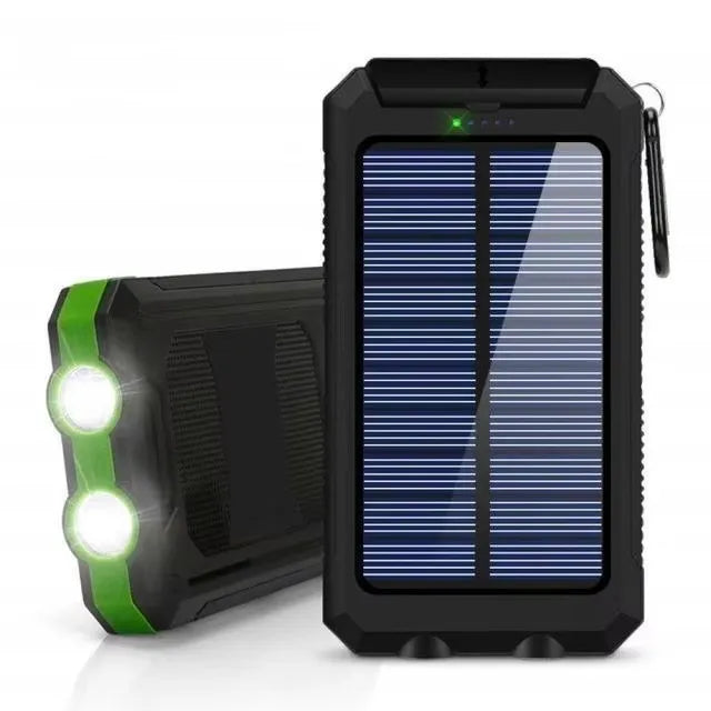 Solar Power Bank 80000mAh – Dual USB-C