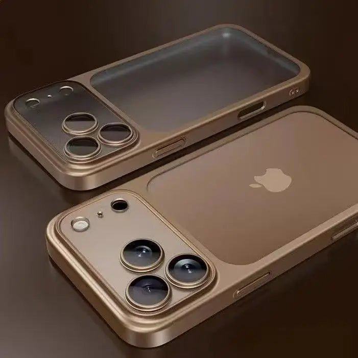 Capa Plating Luxo – iPhone 17/16/15 Pro Max