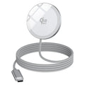 Lenovo Qi 2 25W Magnetic Wireless Charger 20W Fast Charging for iPhone 15/14/13/12 Series Ultra-slim Portable USB-C Charger