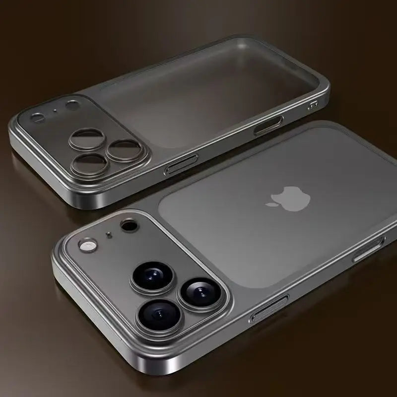 Capa Plating Luxo – iPhone 17/16/15 Pro Max
