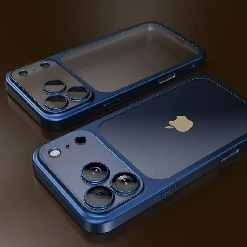Capa Plating Luxo – iPhone 17/16/15 Pro Max