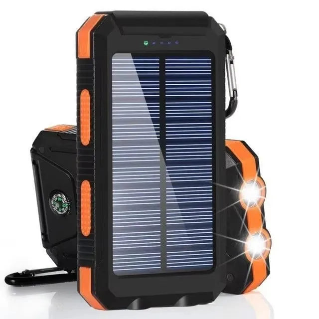 Solar Power Bank 80000mAh – Dual USB-C