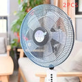 2PCS Universal Reusable Fans Cover Dustproof Net-Hand Wash and Machine Wash Available,Suitable for Bedroom,Kitchen,Living Room
