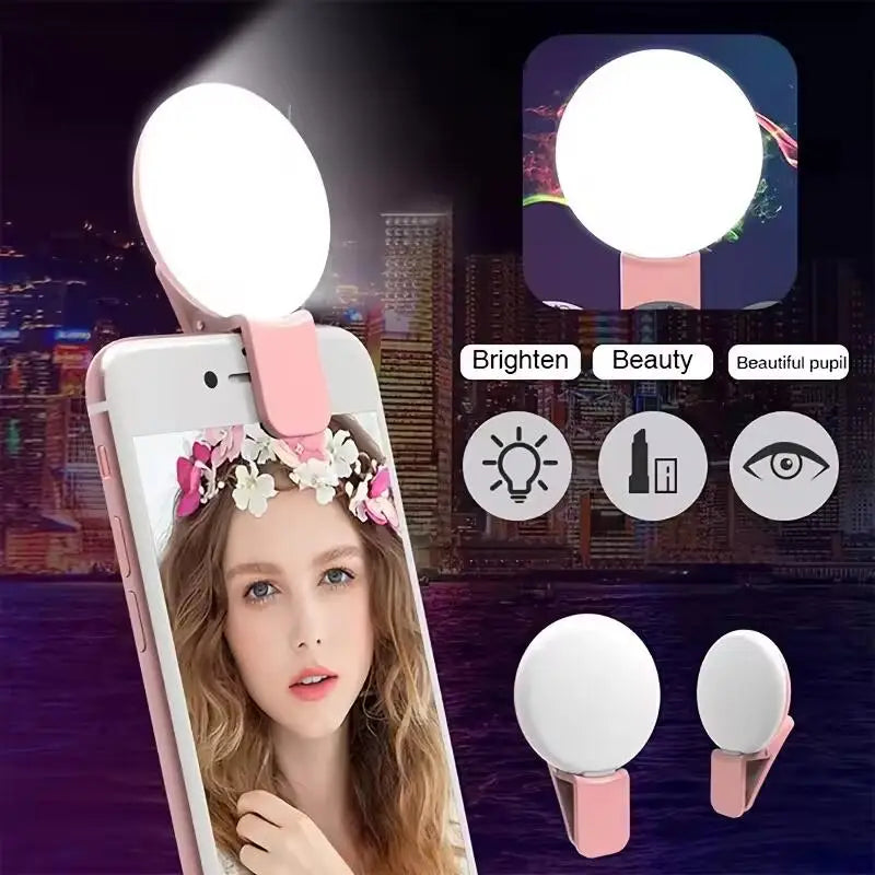 Mini Selfie Ring Light – USB Portable LED