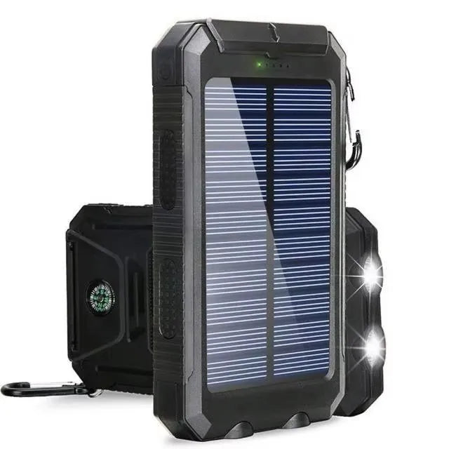Solar Power Bank 80000mAh – Dual USB-C