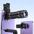20x Mobile Phone External Telephoto Lens Kit Portable Design With Lens Clip HD External Zoom Camera Lens For Concert Shooting ﻿