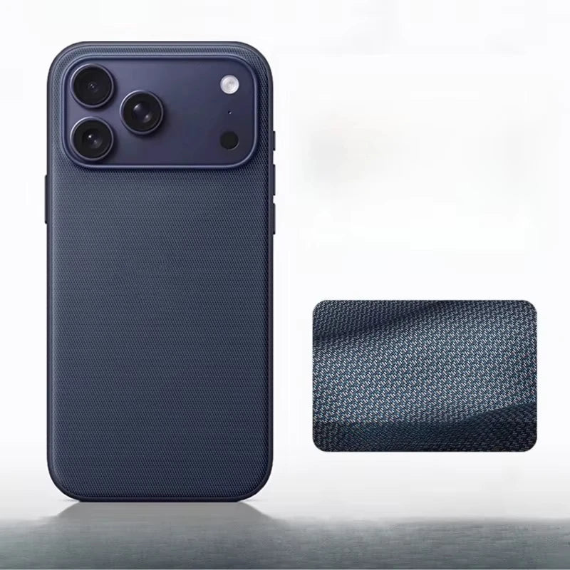 Capa MagSafe Woven – iPhone 17/16/15 Pro Max