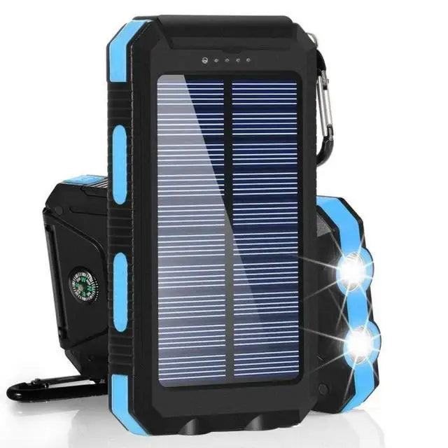 SolarCharge Pro – Power Bank Portátil com Carregamento Rápido