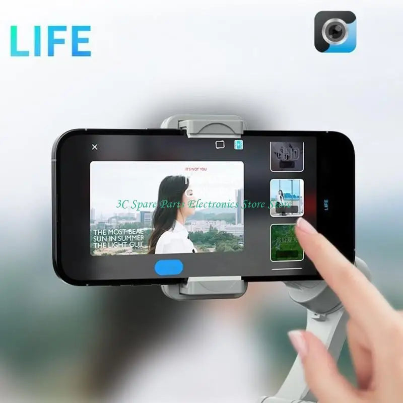 SZ Portable 3Axis Gimbals Stabilizers AI Auto Trackings Wireless Control For Camera