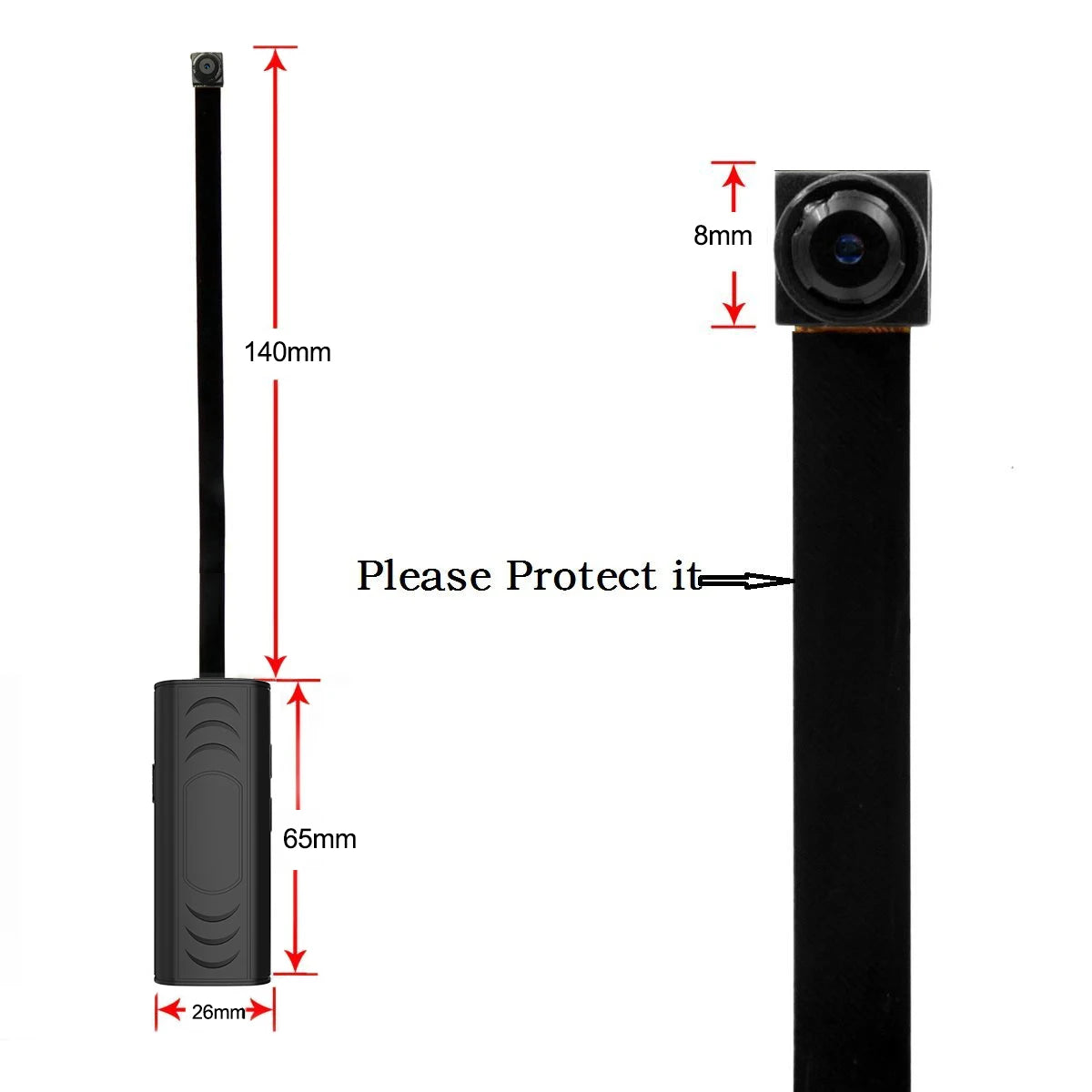 Mini Portable Remote WIFI Camera Small Compact Portable Surveillance Cam for Home Security