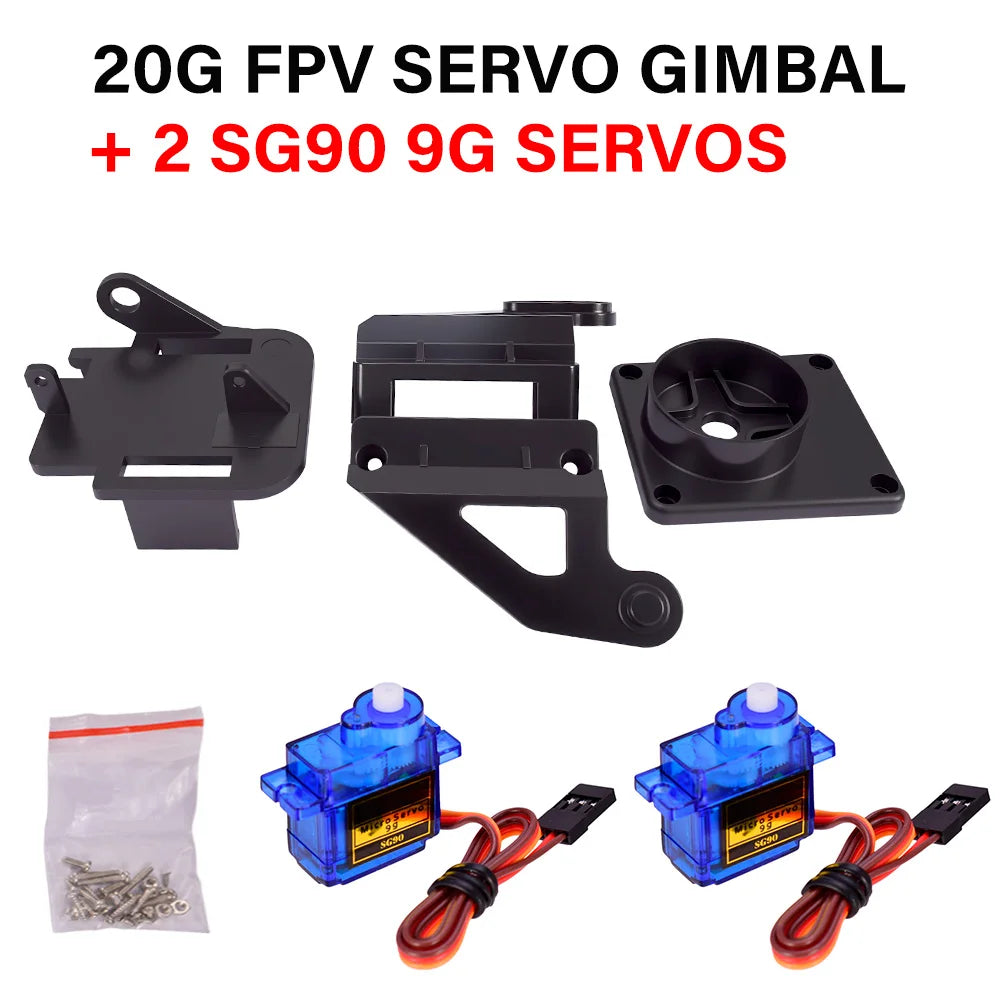 Mini FPV Gimbal – Dual Axis Camera Mount