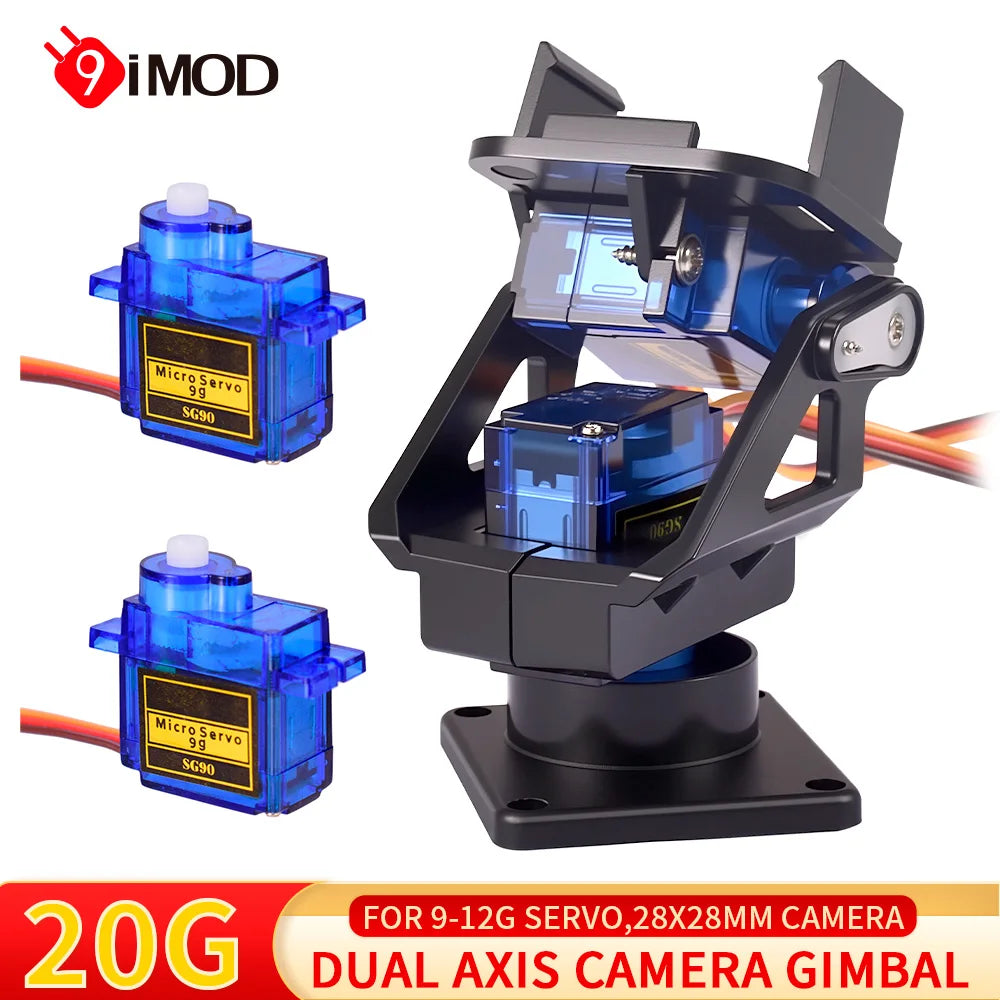 Mini FPV Gimbal – Dual Axis Camera Mount