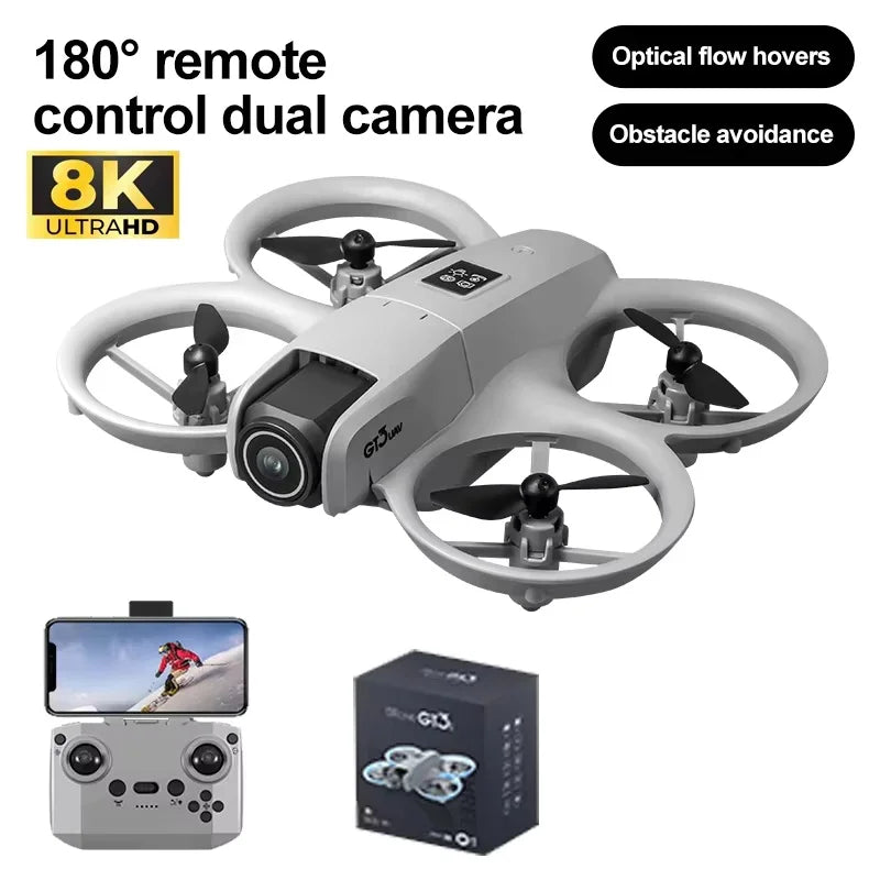 Drone GT3 MAX 8K – Câmara HD & Flip 360°