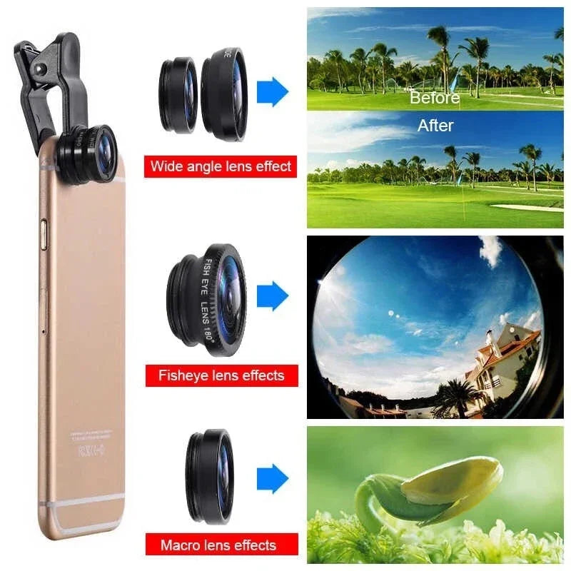 3-in-1 Phone Camera Lens Kit