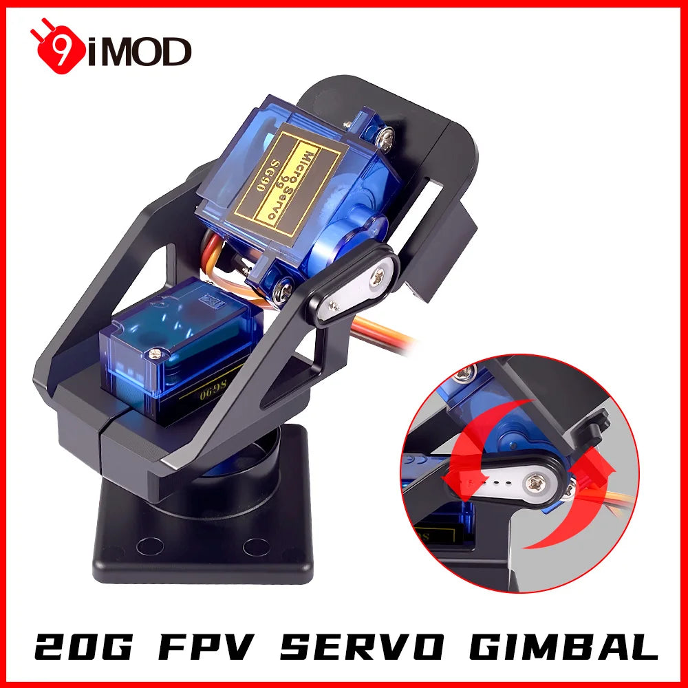 Mini FPV Gimbal – Dual Axis Camera Mount