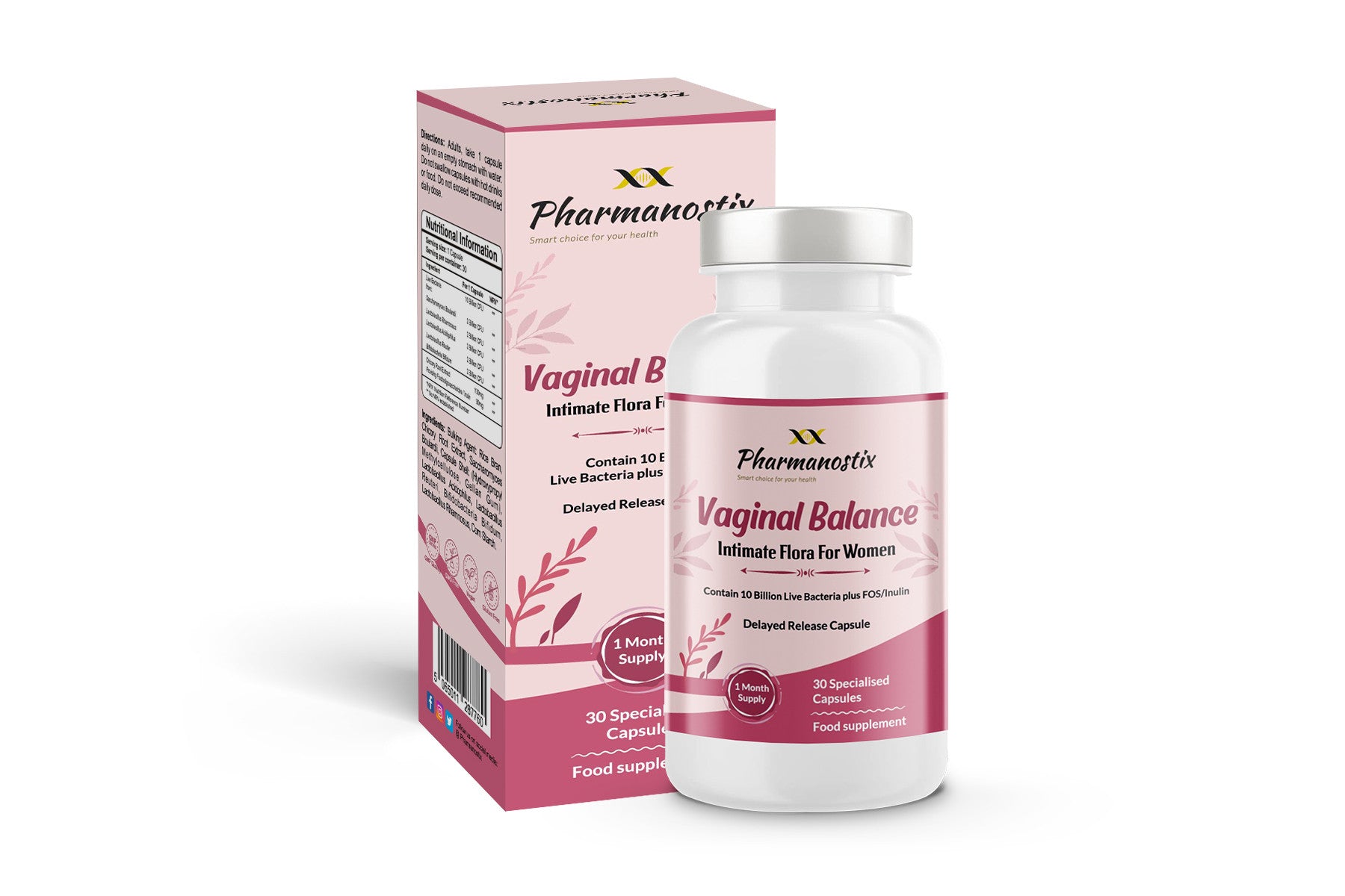Vaginal Balance Supplement 30 Capsules