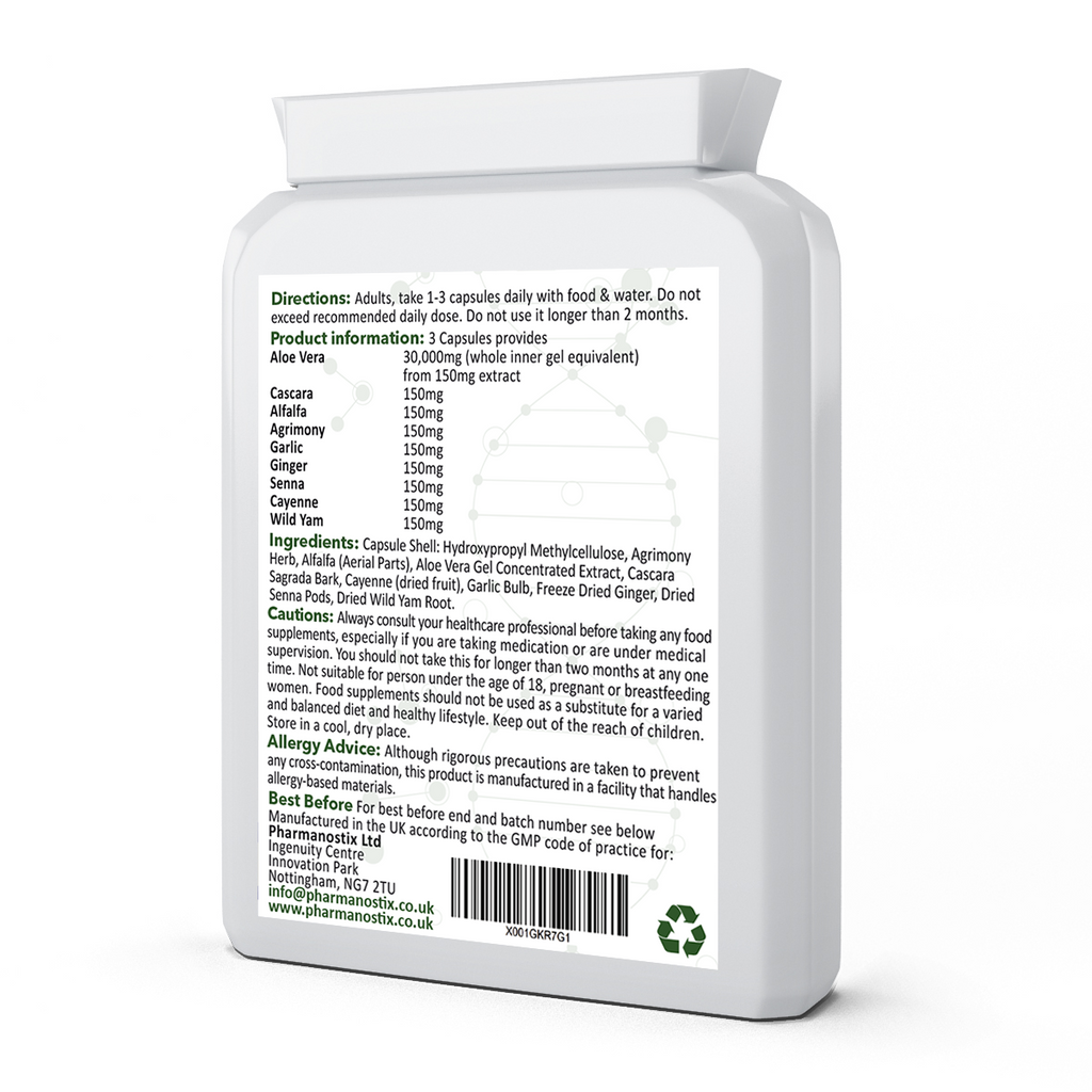 Aloe Vera Complex Plus - 90 Cápsulas Vegan