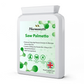 Saw Palmetto Capsules - 2500mg x 90 Vegan Capsules