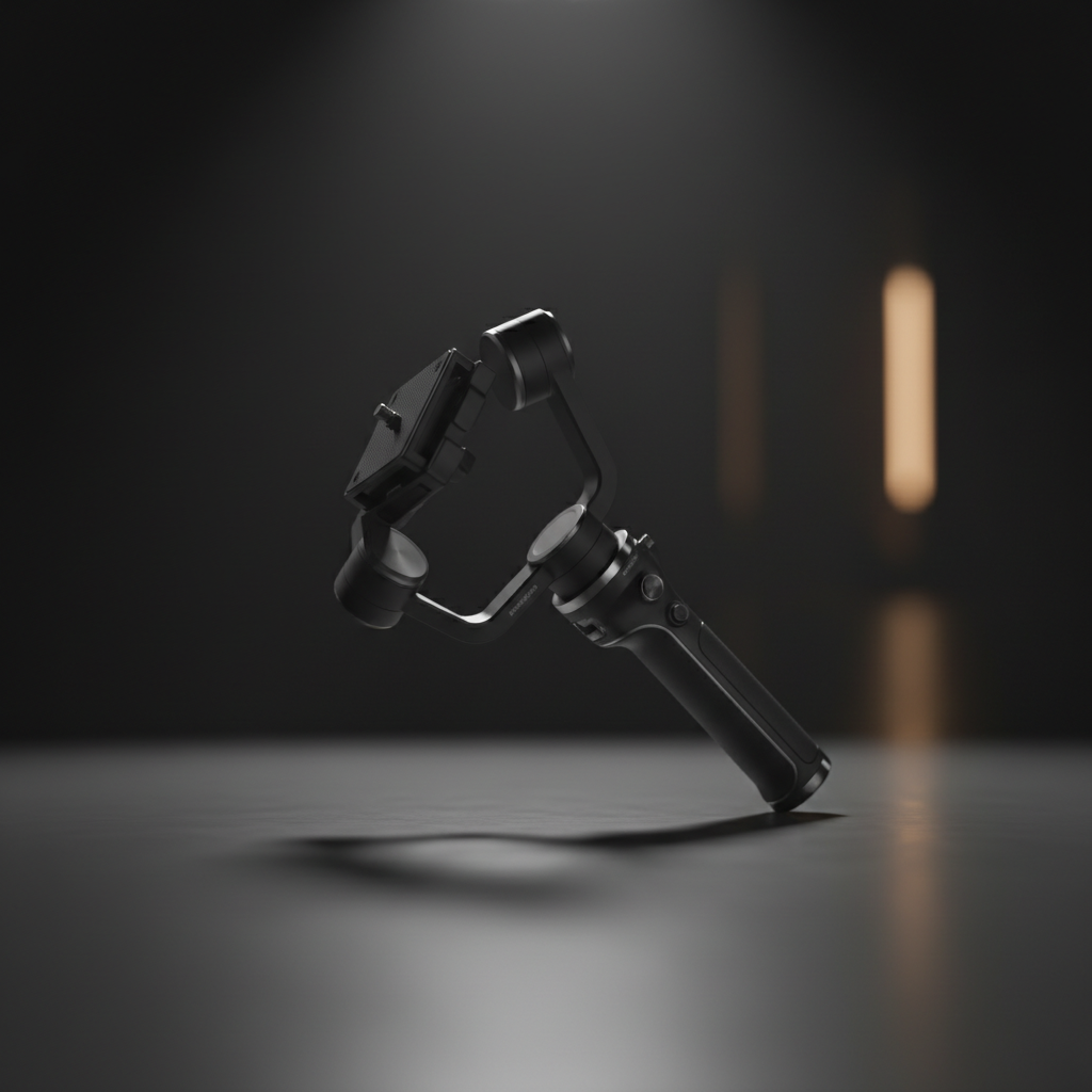 SZ Portable 3Axis Gimbal Stabilizer – Premium Product Photo